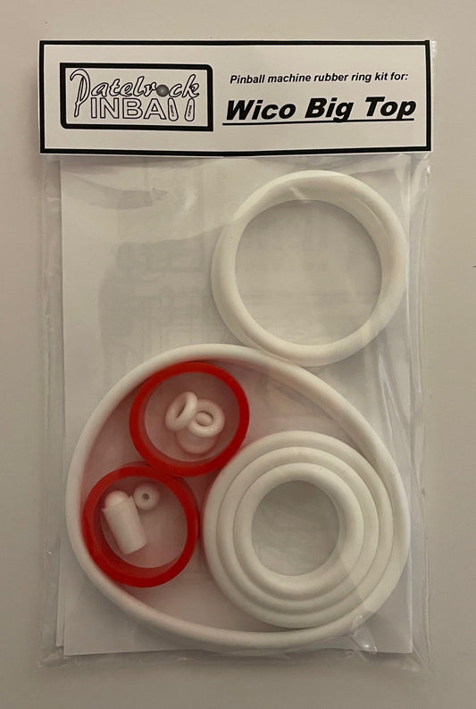 Wico Big Top Pinball Machine Rubber Ring Kit