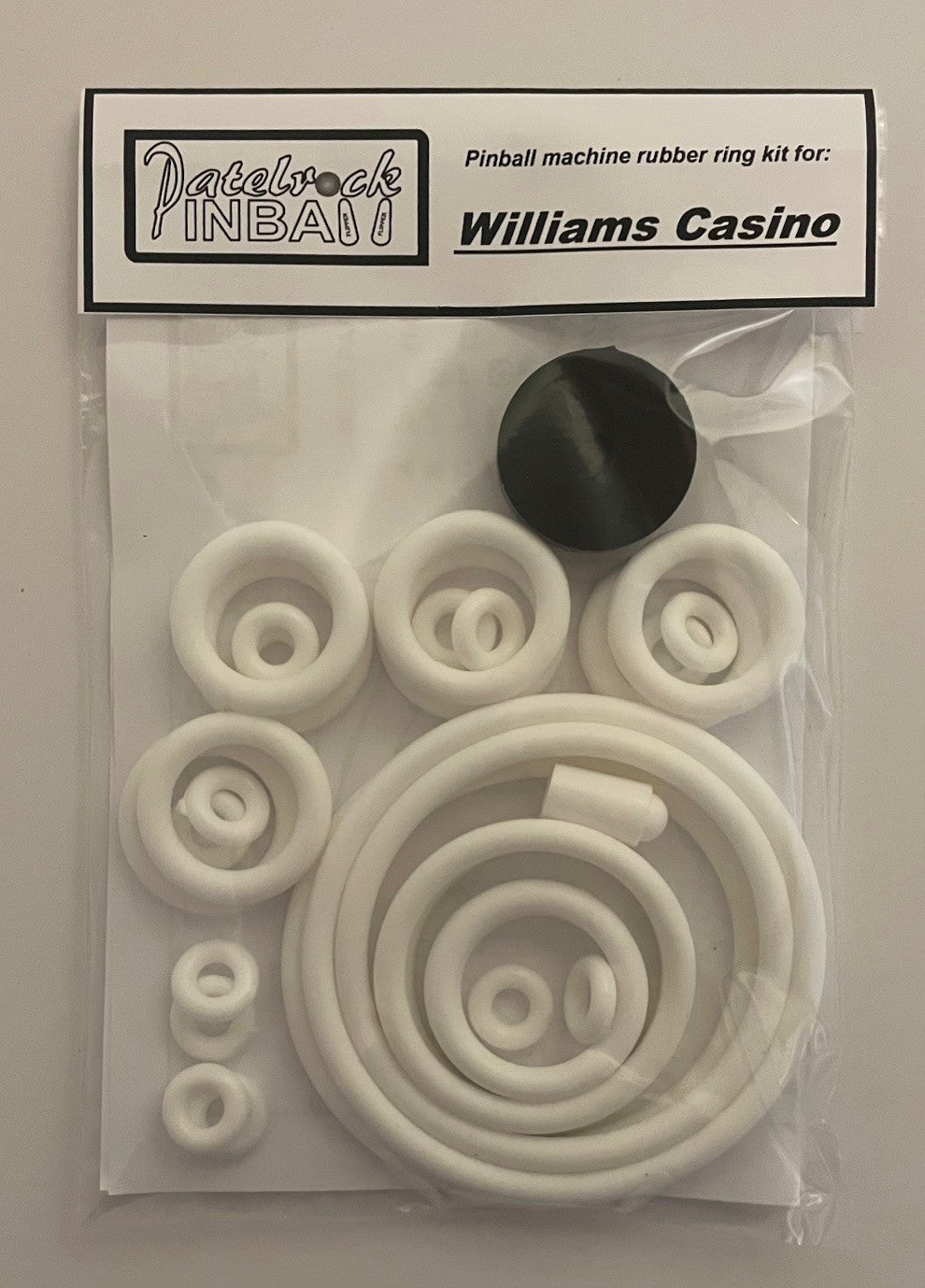 Williams Casino Pinball Machine Rubber Ring Kit