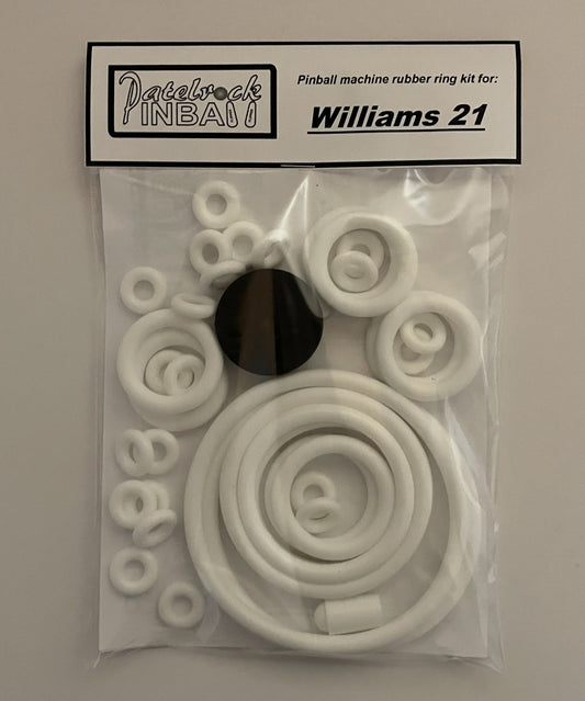 Williams 21 Pinball Machine Rubber Ring Kit
