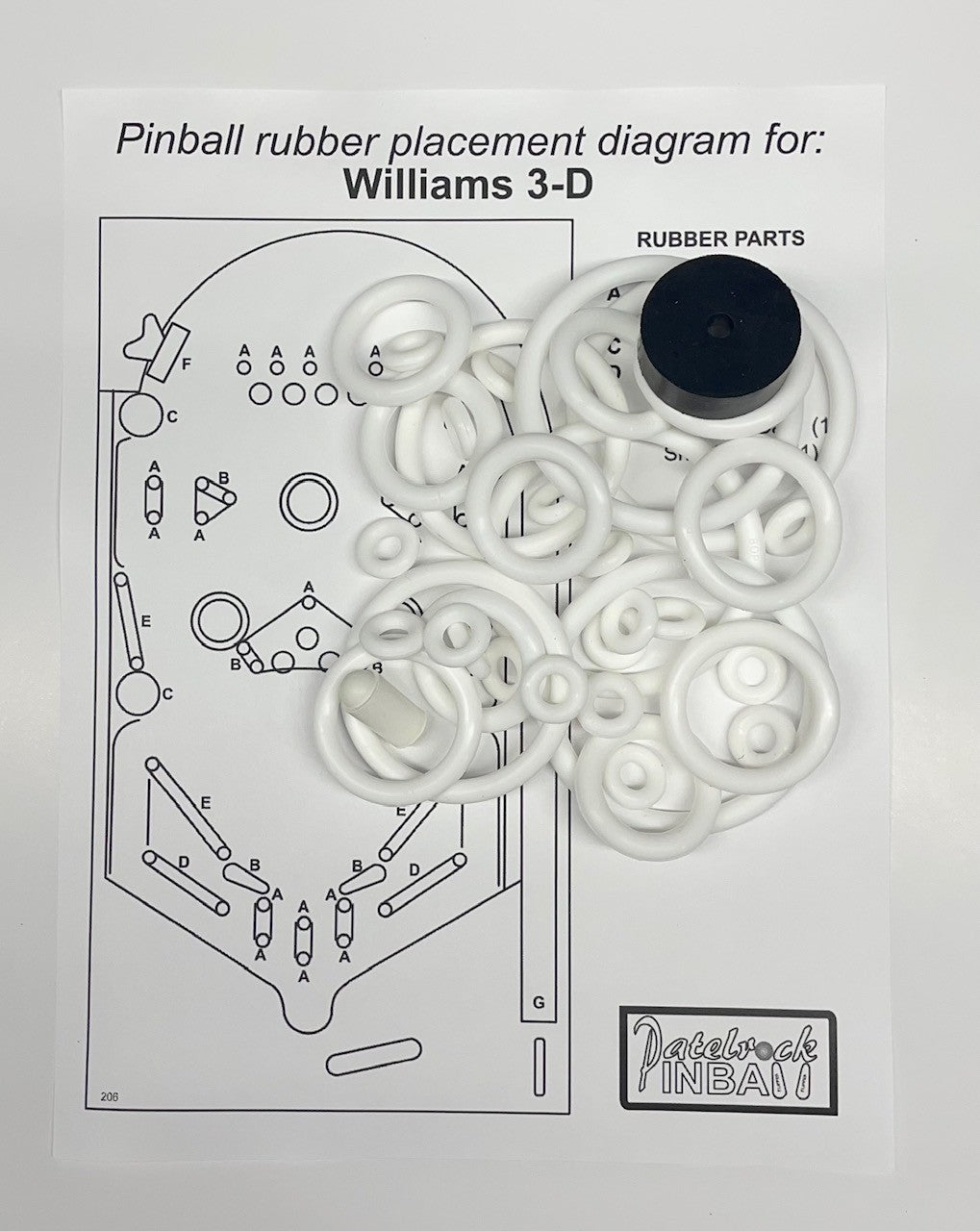 Williams 3-D Pinball Machine Maintenance Kit