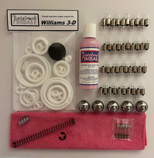 Williams 3-D Pinball Machine Maintenance Kit