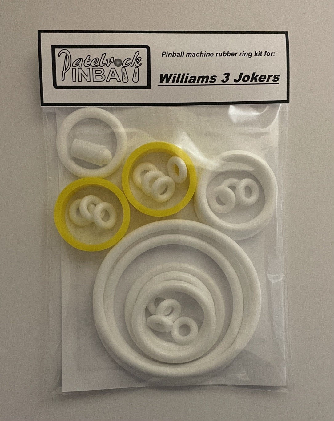 Williams 3 Jokers Pinball Machine Rubber Ring Kit