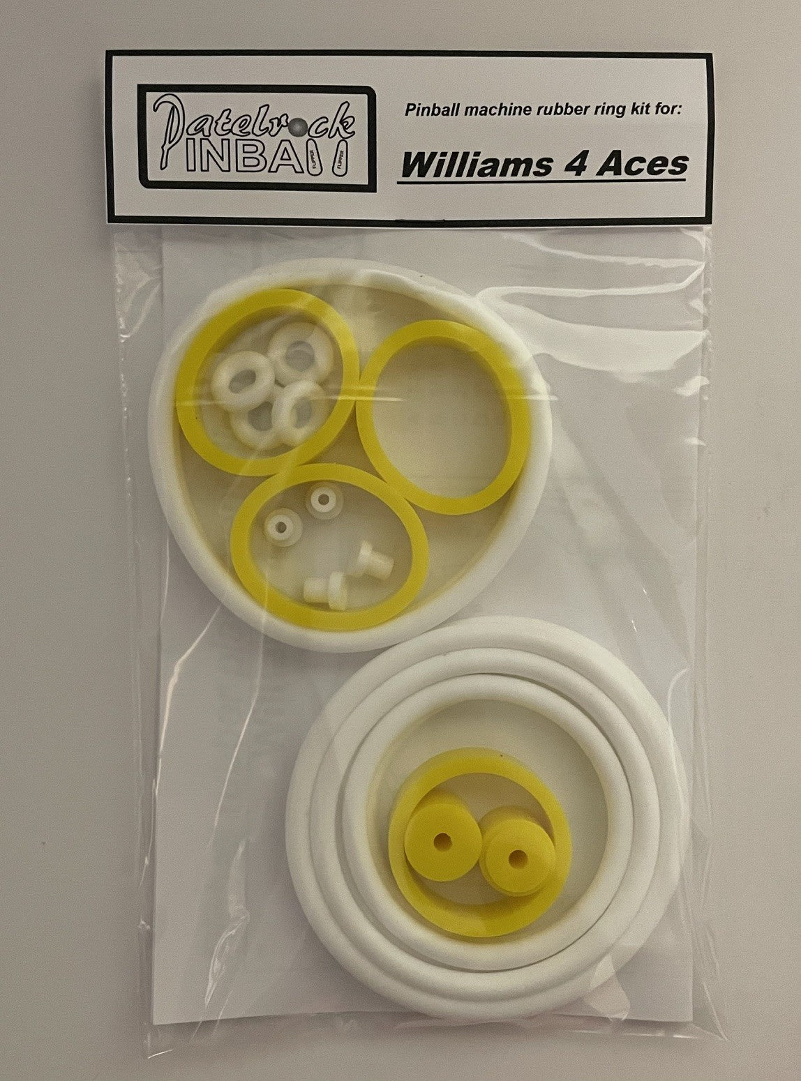 Williams 4 Aces Pinball Machine Rubber Ring Kit