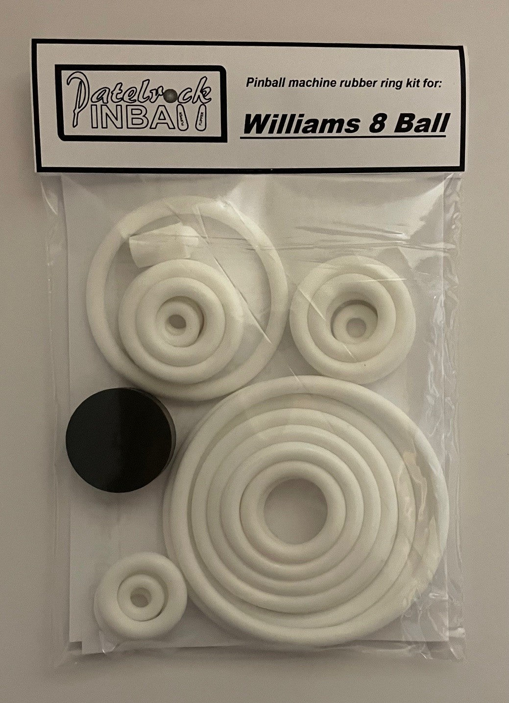 Williams 8 Ball (1966) Pinball Machine Rubber Ring Kit