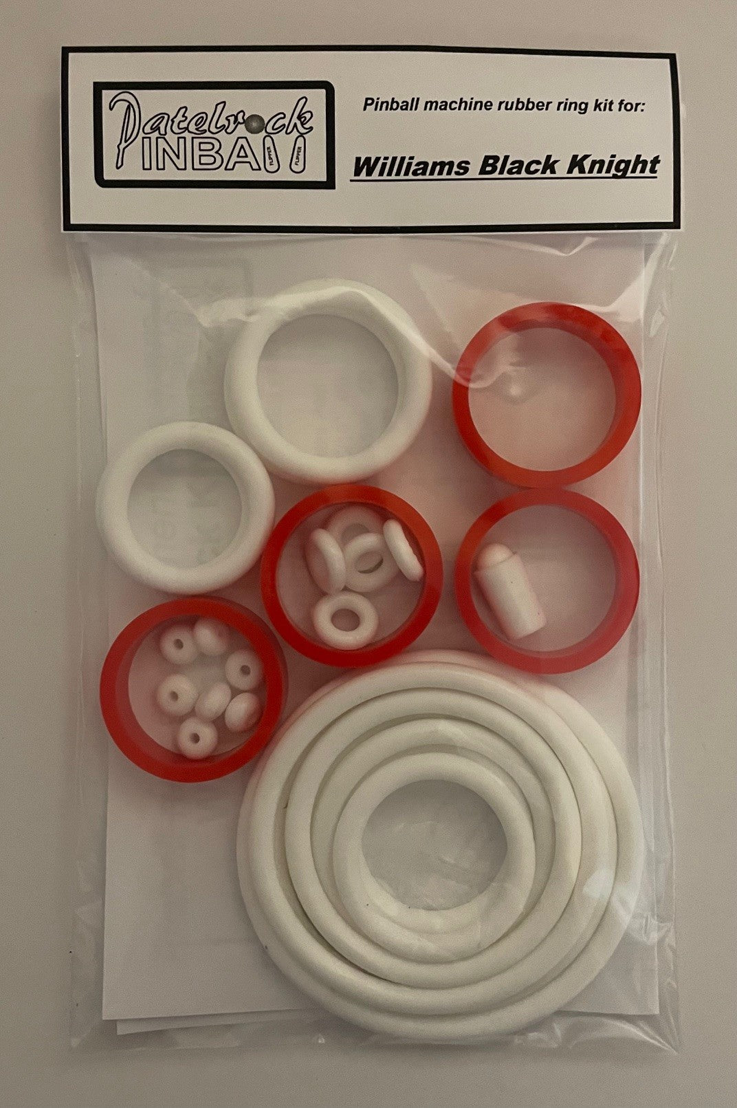 Williams Black Knight Pinball Machine Rubber Ring Kit