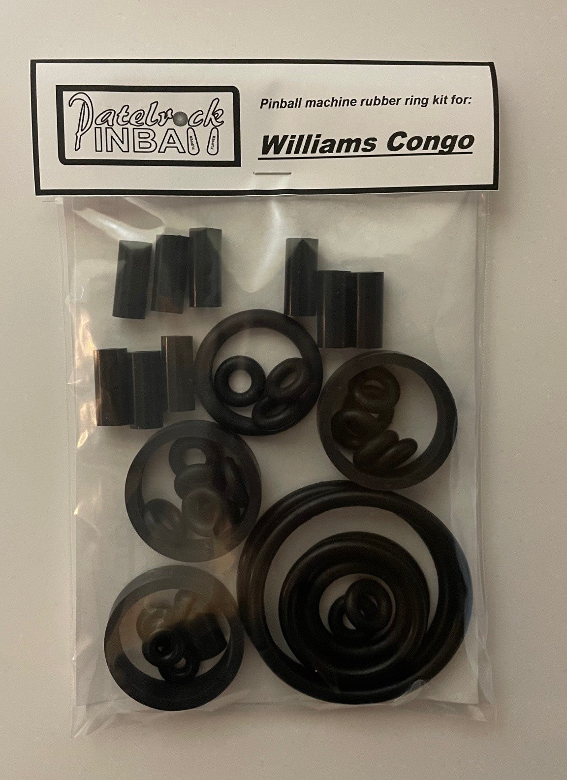 Williams Congo Pinball Machine Rubber Ring Kit