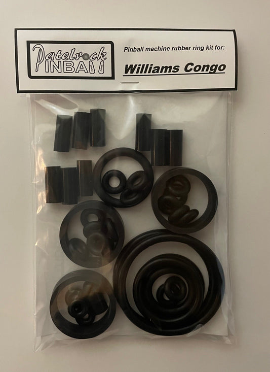 Williams Congo Pinball Machine Rubber Ring Kit