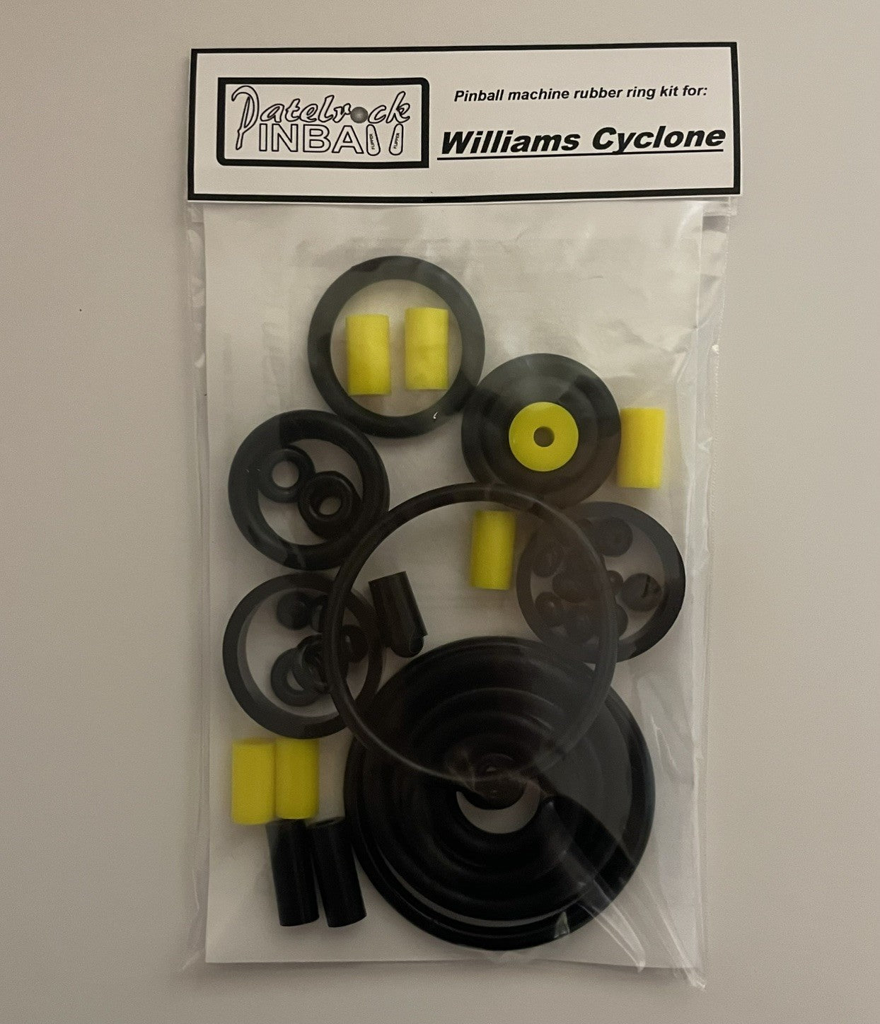 Williams Cyclone Pinball Machine Rubber Ring Kit modifer sleeve