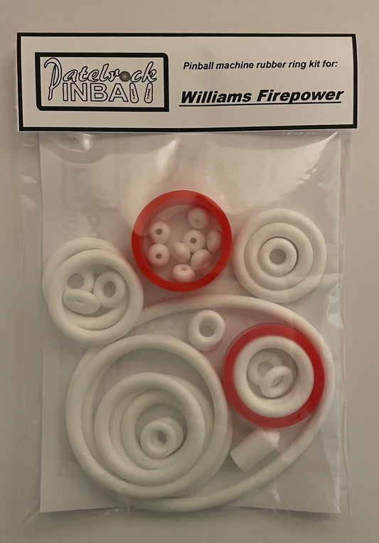 Williams Firepower Pinball Machine Rubber Ring Kit