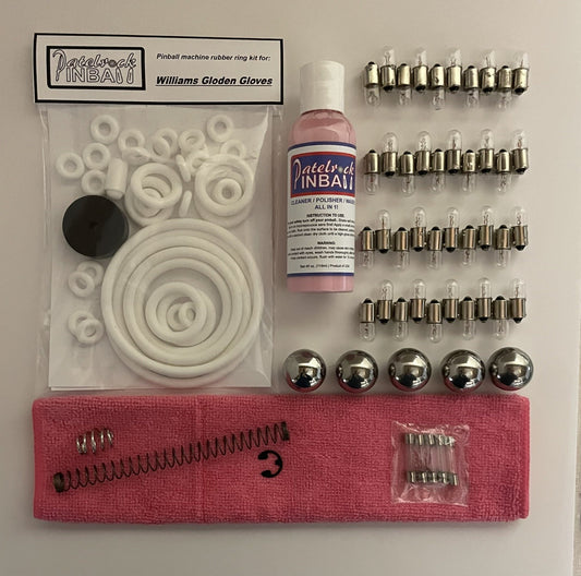 Williams Golden Gloves Pinball Machine Maintenance Kit