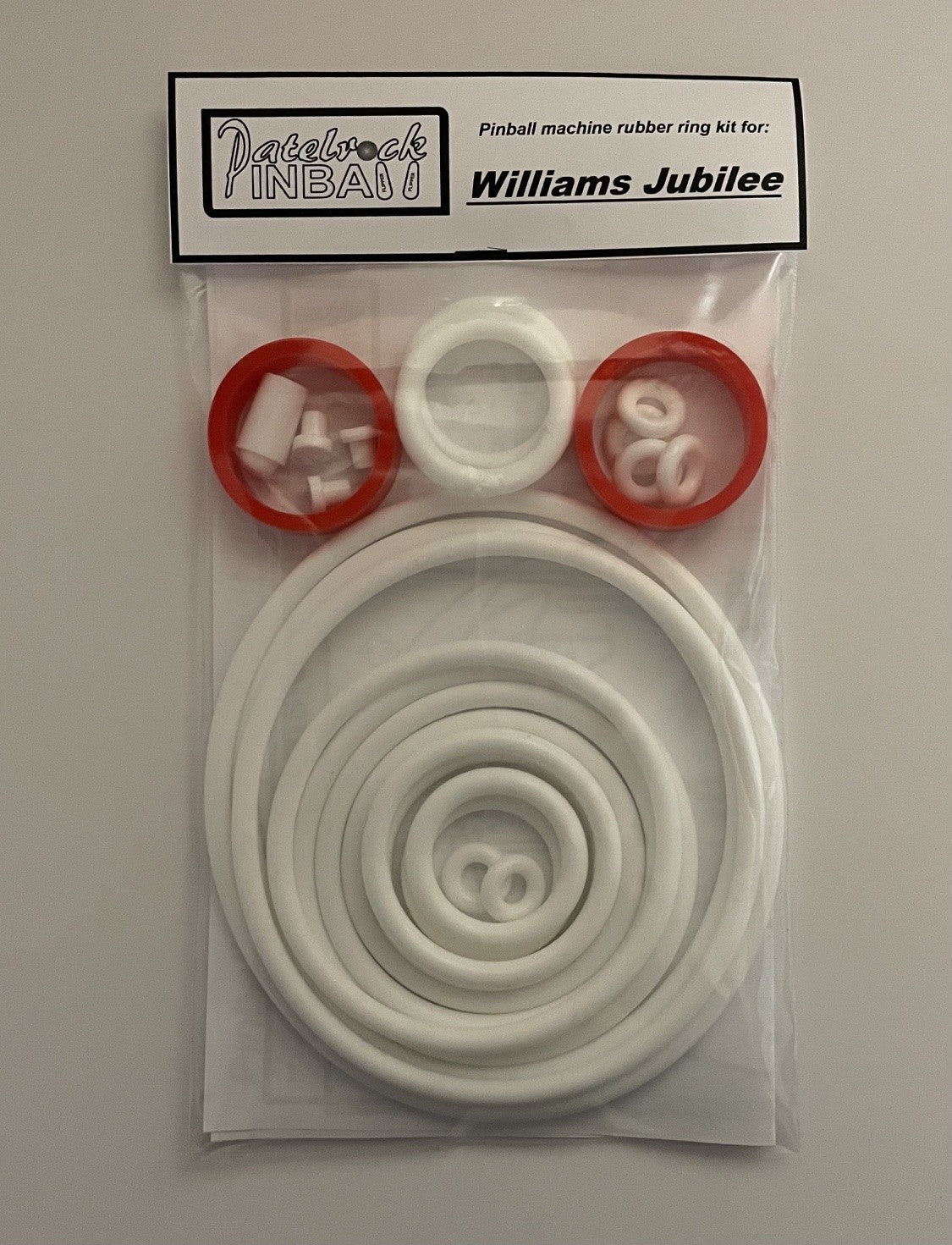 Williams Jubilee Pinball Machine Rubber Ring Kit