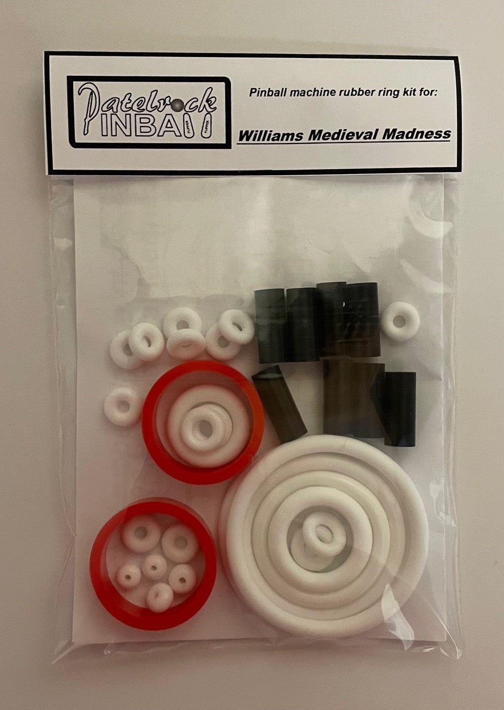 Williams Medieval Madness Pinball Machine Rubber Ring Kit