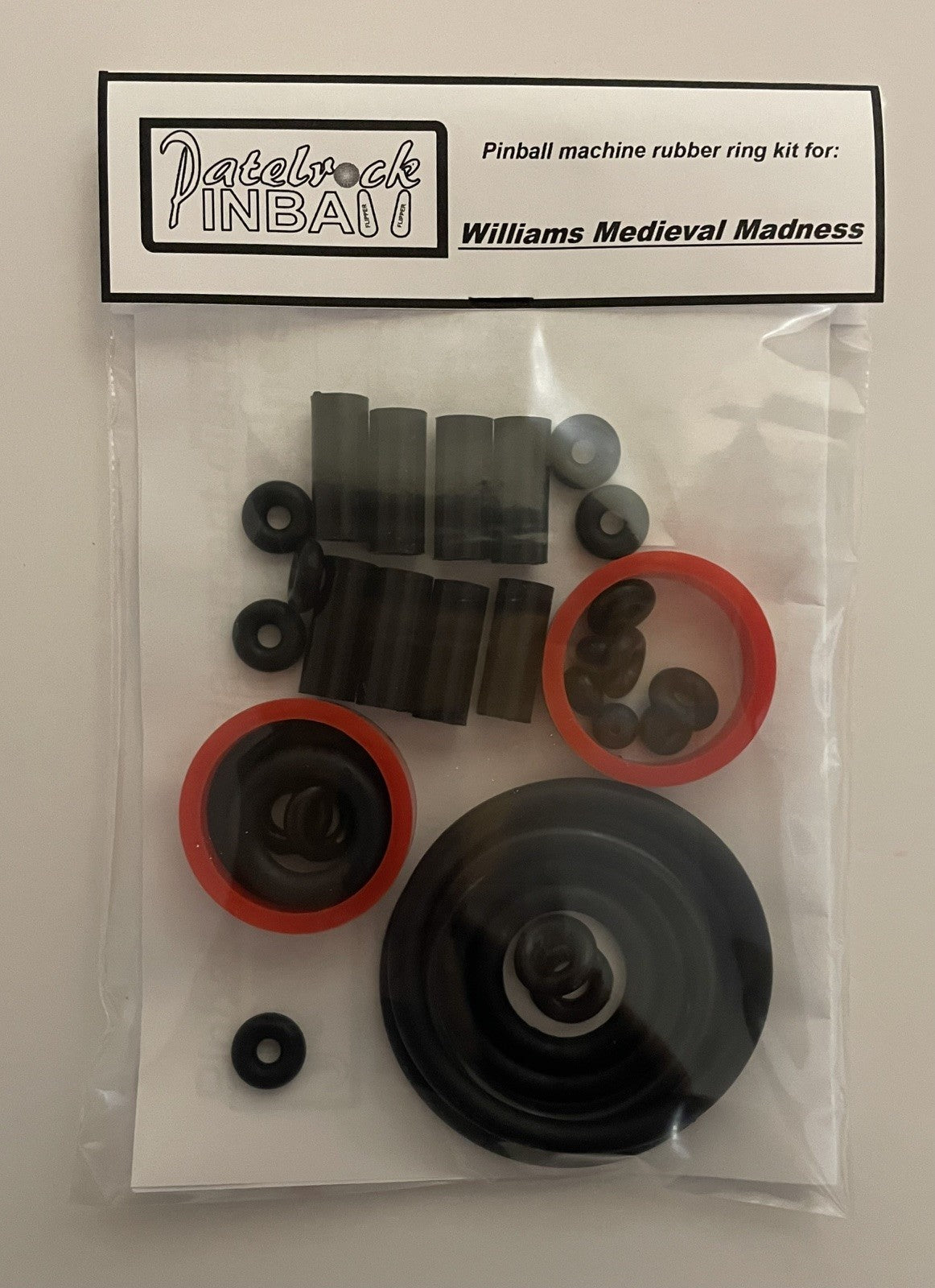 Williams Medieval Madness Pinball Machine Rubber Ring Kit