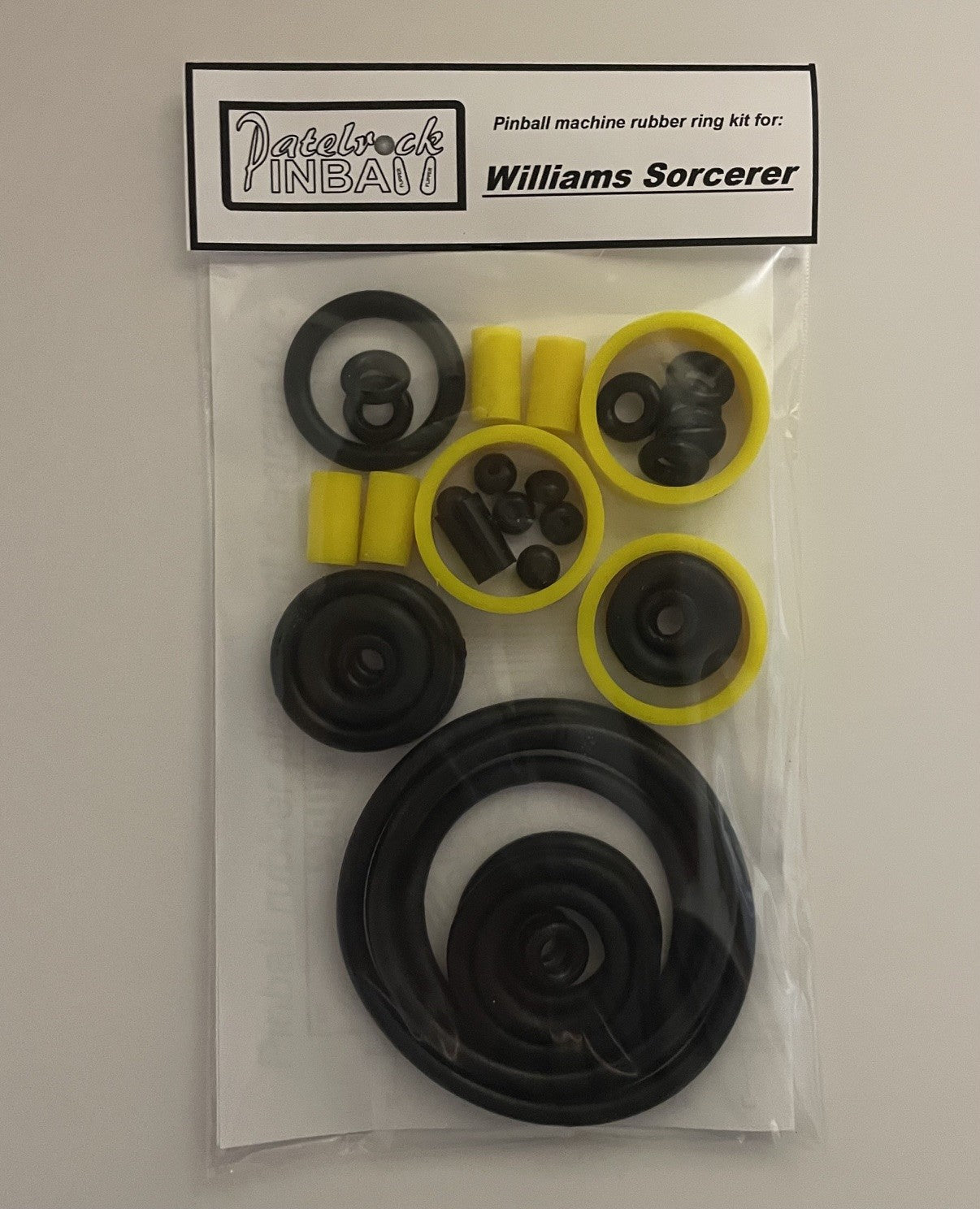Williams Sorcerer Pinball Machine Rubber Ring Kit