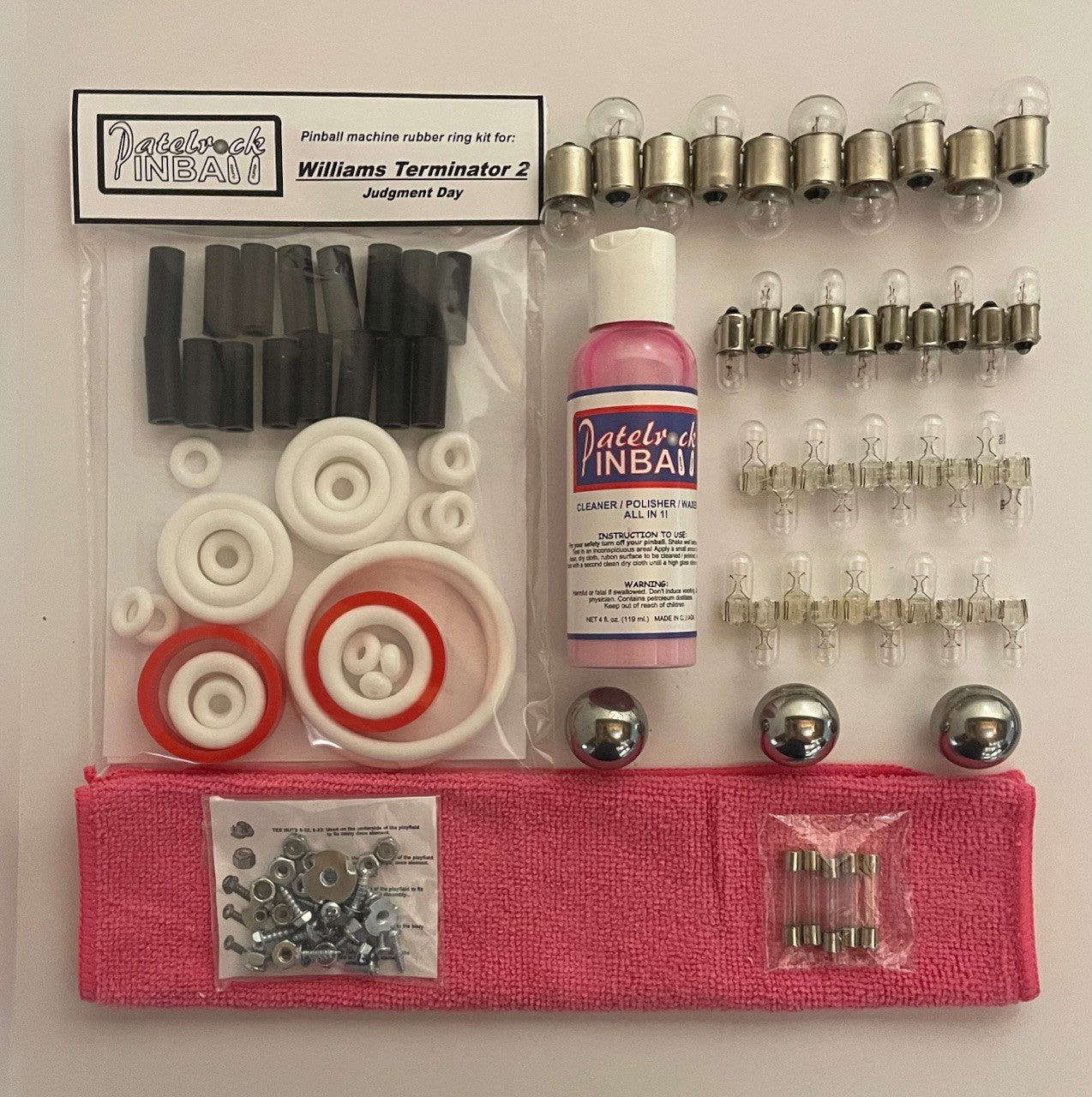 Williams Terminator 2 Pinball Machine Maintenance Kit