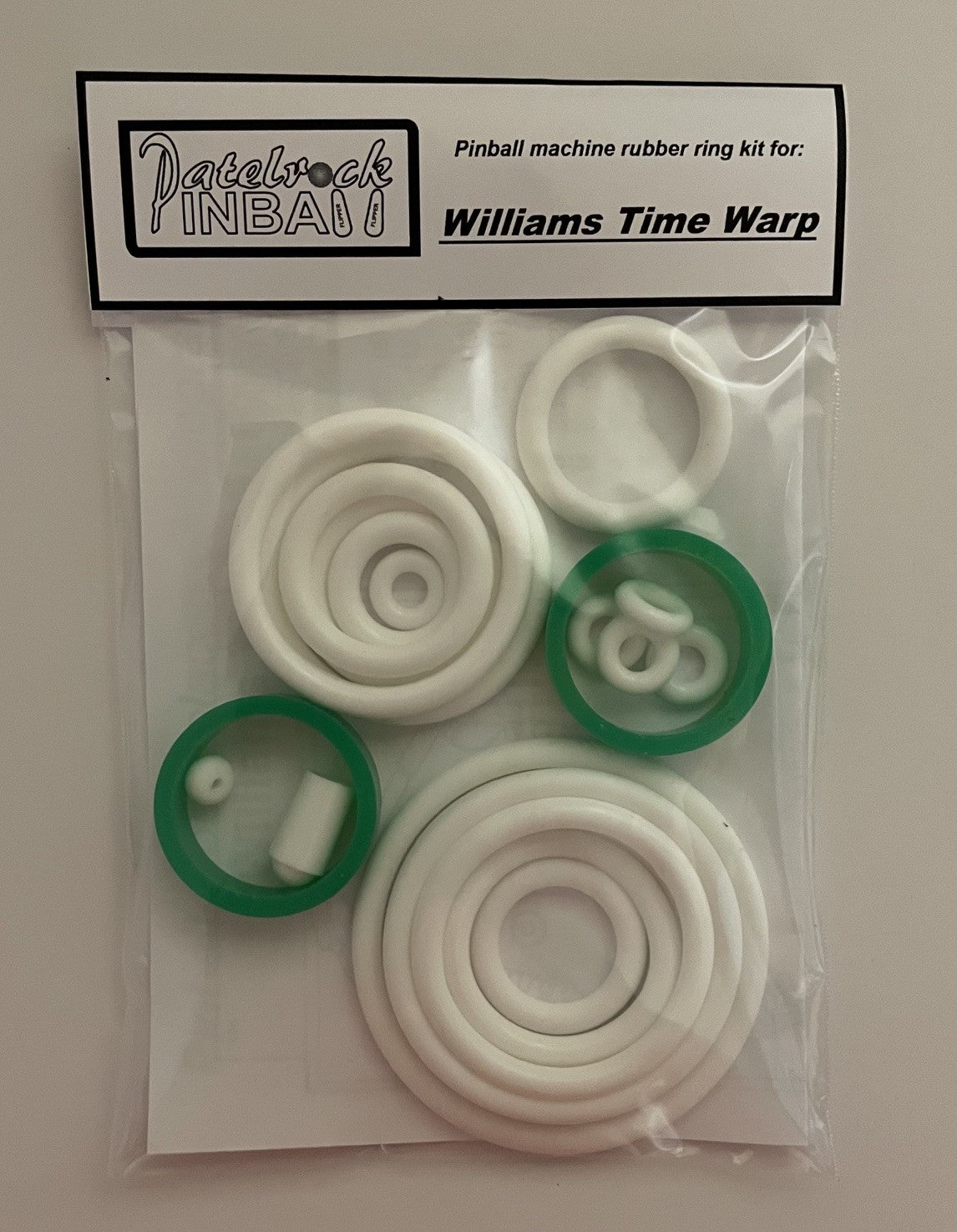Williams Time Warp Pinball Machine Rubber Ring Kit