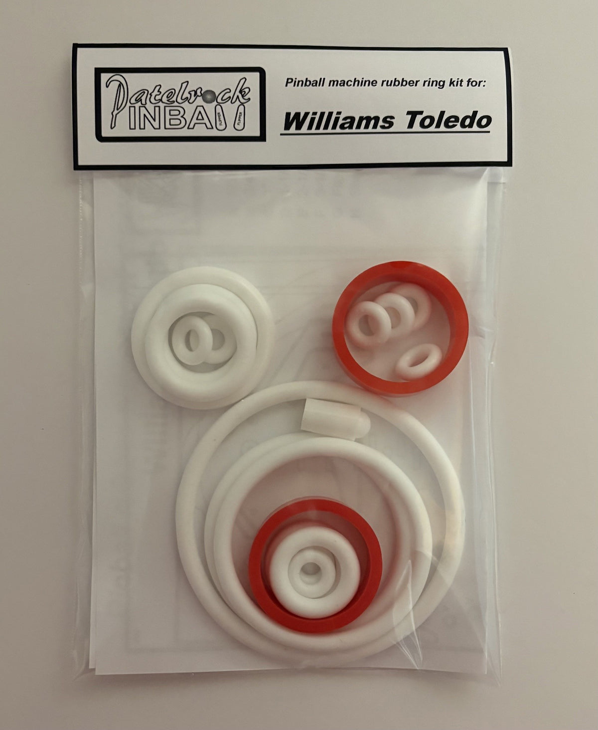 Williams Toledo Pinball Machine Rubber Ring Kit