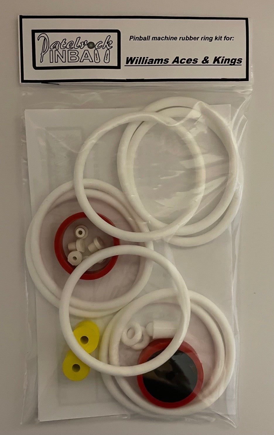Williams Aces & Kings Pinball Machine Rubber Ring Kit