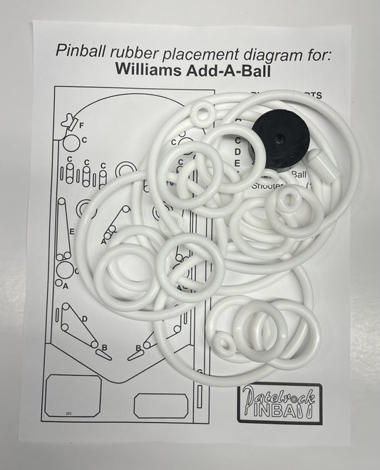 Williams Add-A-Ball Pinball Machine Maintenance Kit