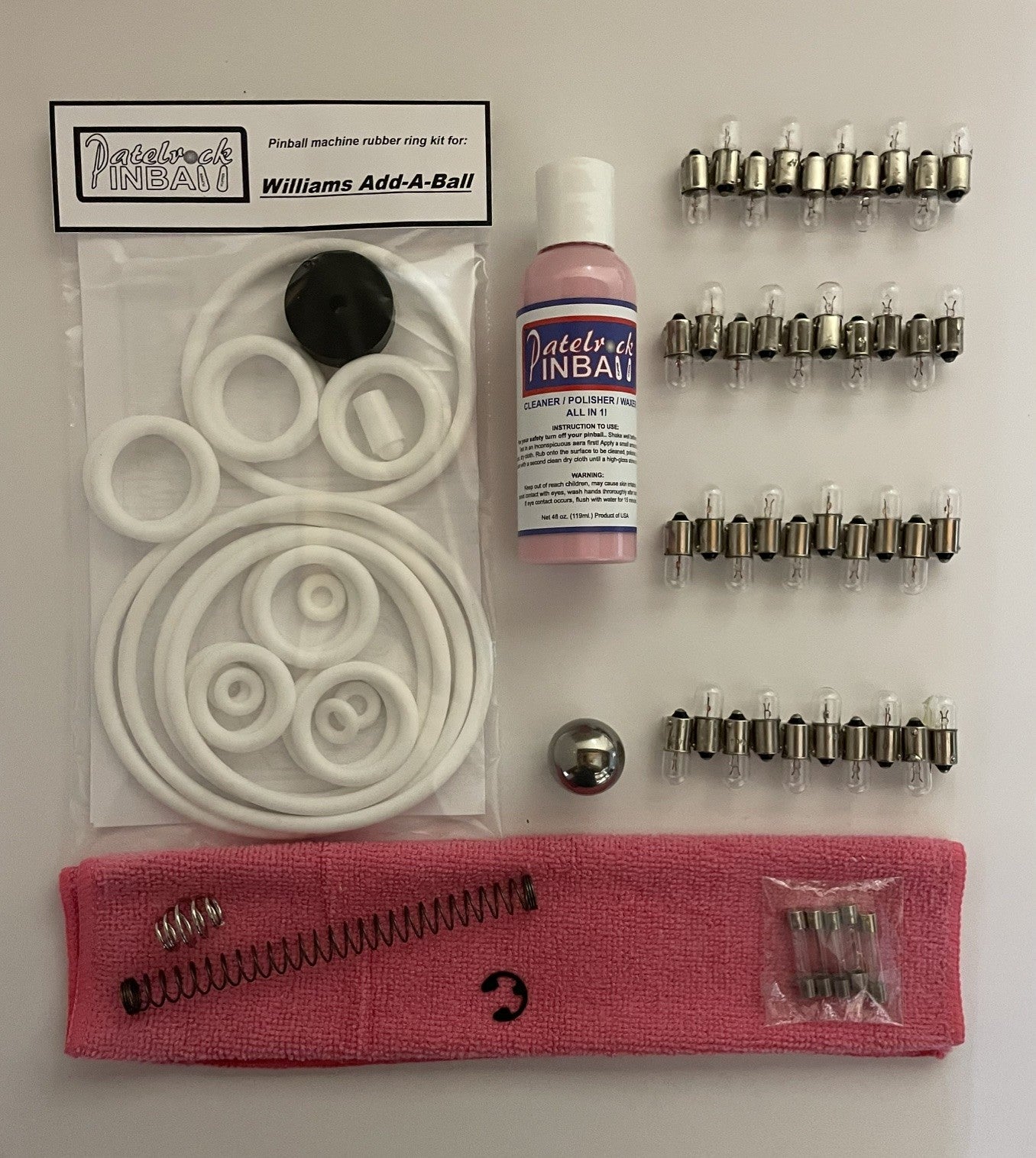 Williams Add-A-Ball Pinball Machine Maintenance Kit