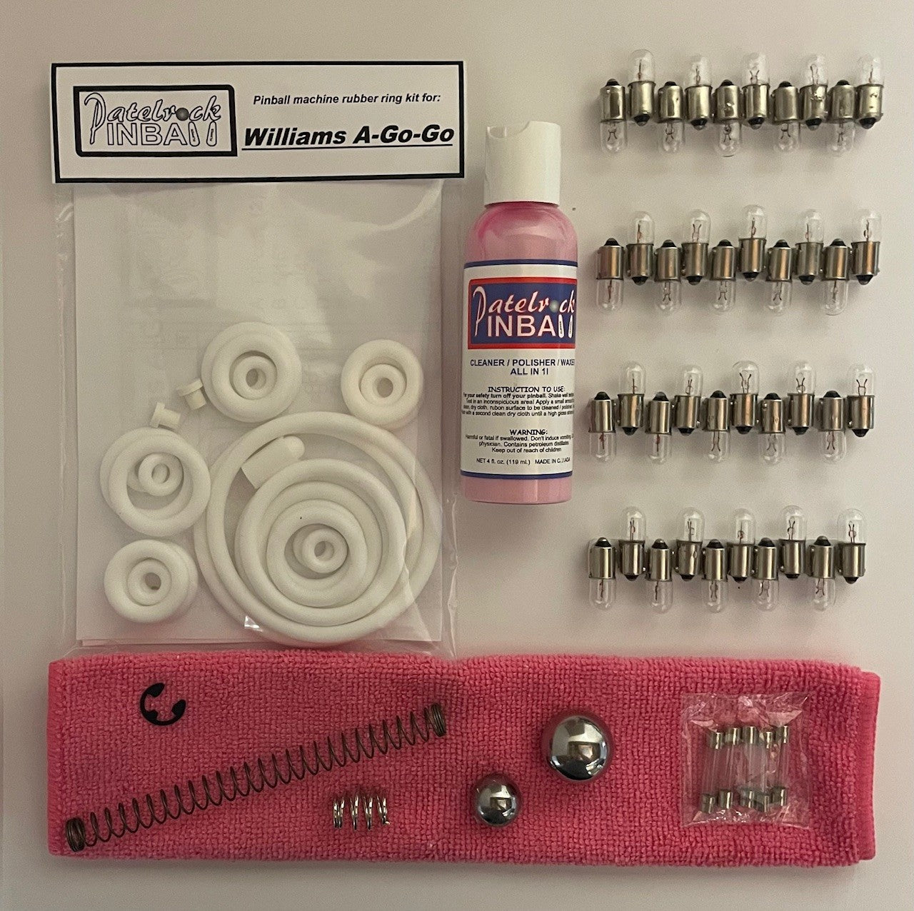 Williams A-Go-Go Pinball Machine Maintenance Kit