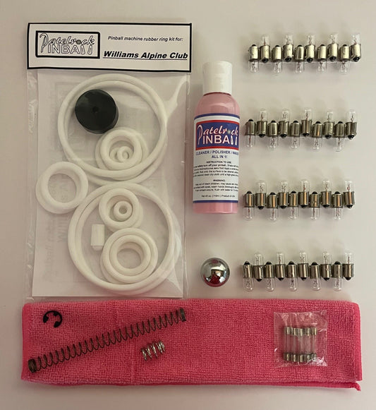Williams Alpine Club Pinball Machine Maintenance Kit