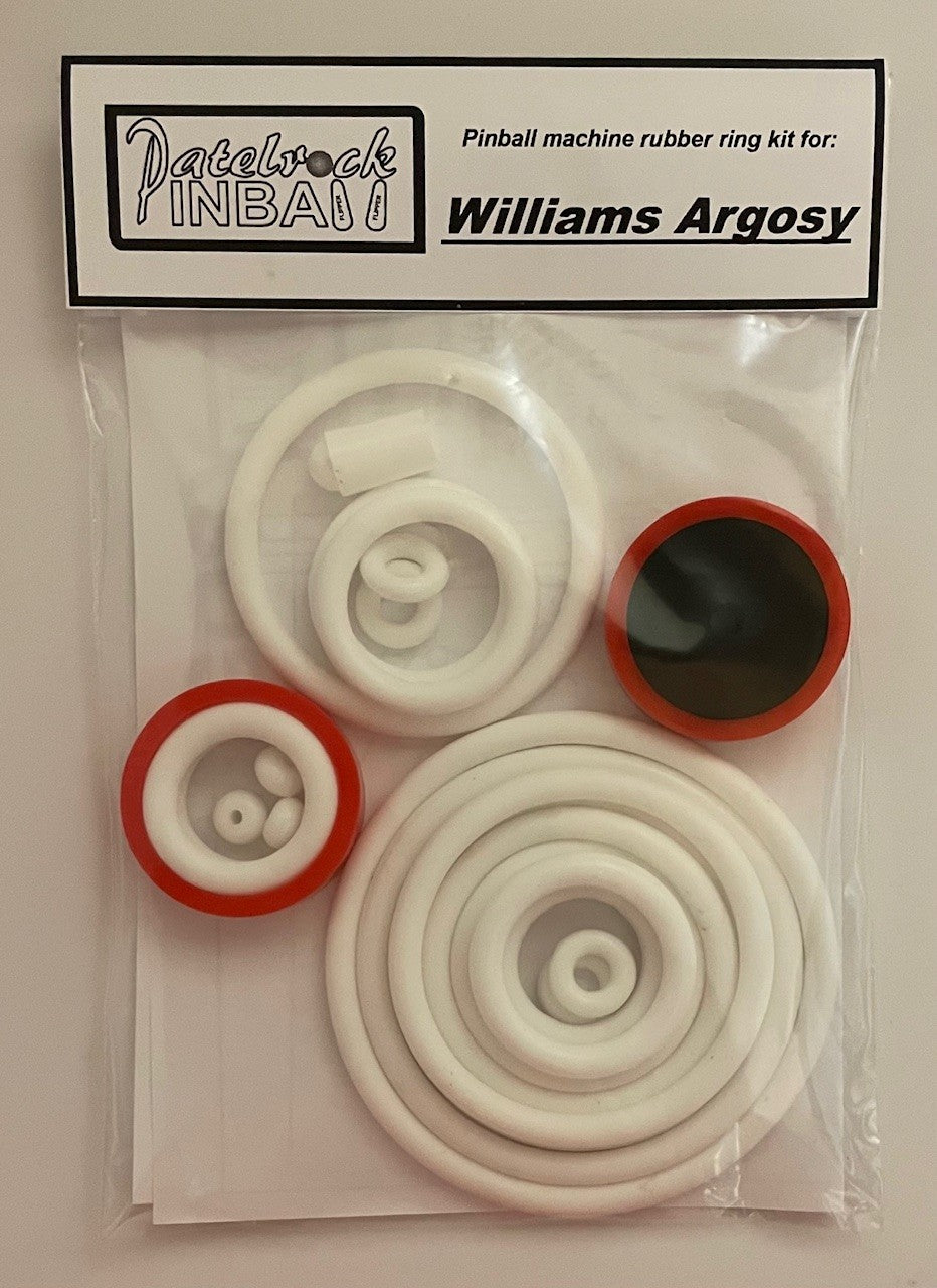 Williams Argosy Pinball Machine Rubber Ring Kit