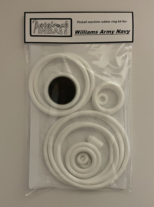 Williams Army Navy Pinball Machine Rubber Ring Kit