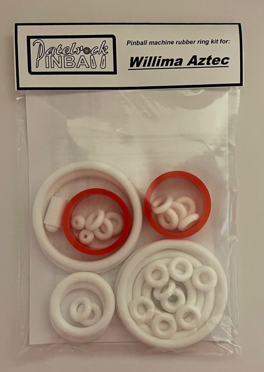 Williams Aztec Pinball Machine Rubber Ring Kit