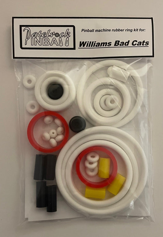 Williams Bad Cats Pinball Machine Rubber Ring Kit
