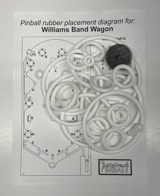 Williams Band Wagon Pinball Machine Maintenance Kit