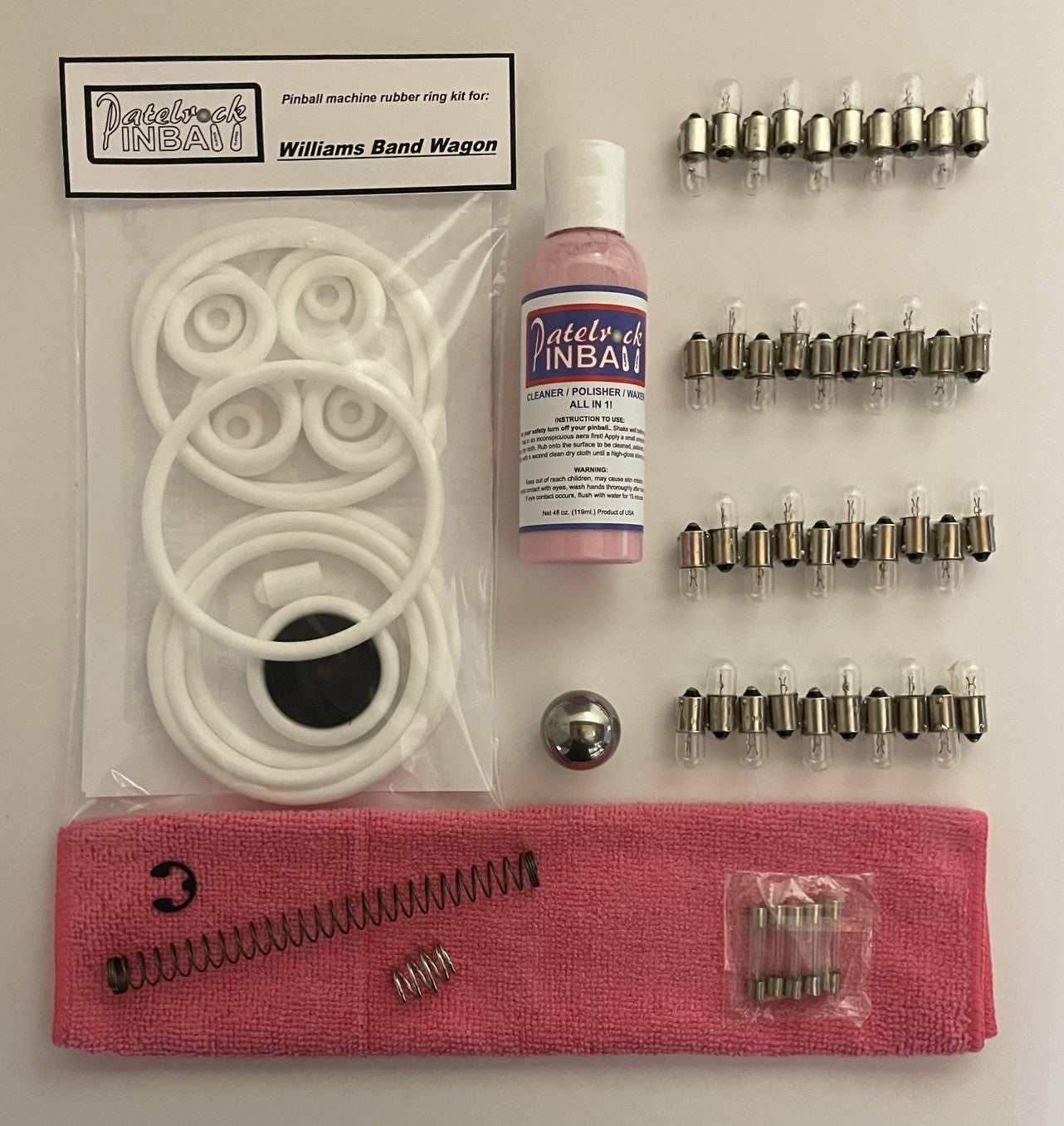 Williams Band Wagon Pinball Machine Maintenance Kit