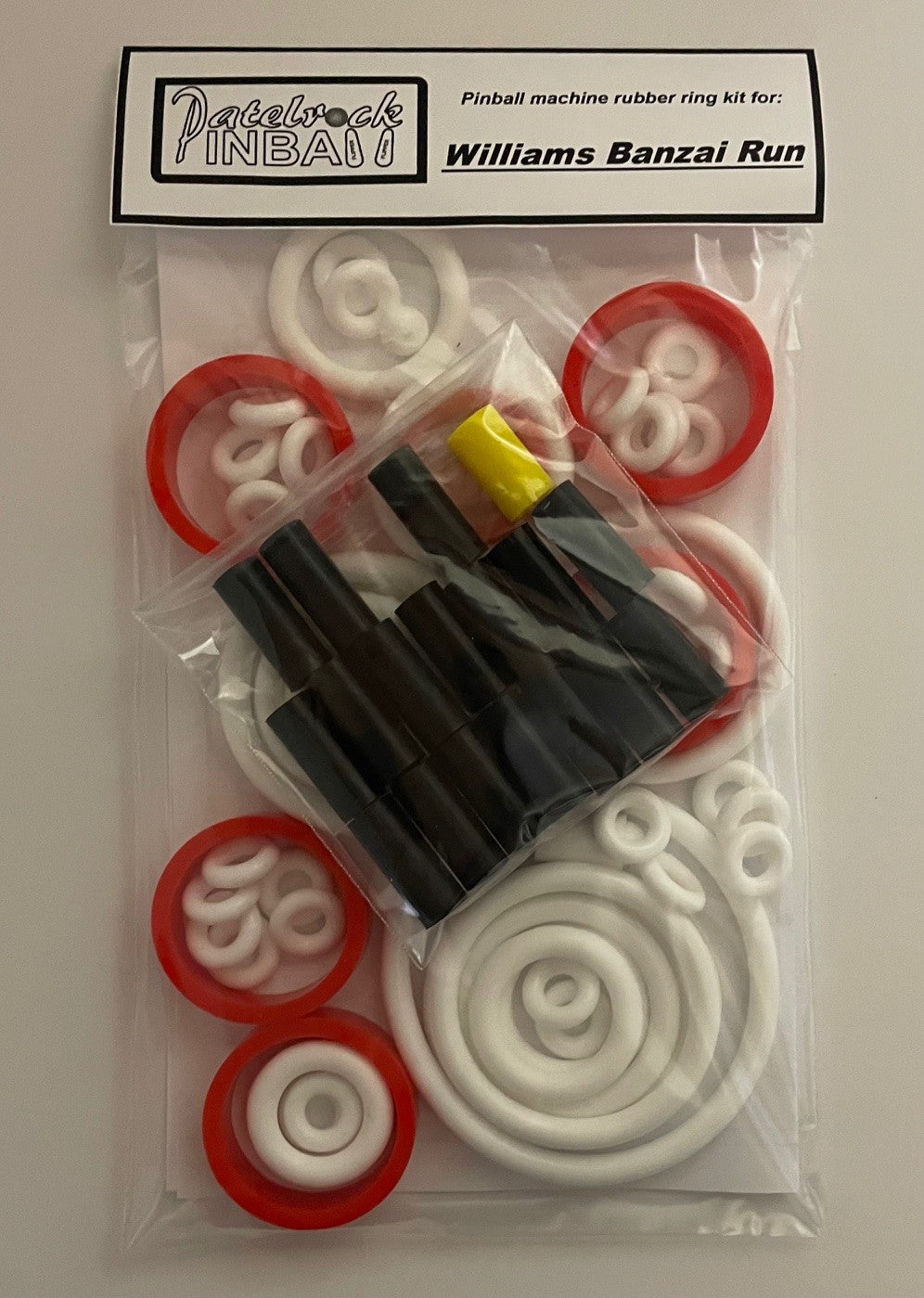 Williams Banzai Run Pinball Machine Rubber Ring Kit