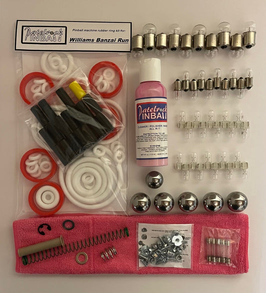 Williams Banzai Run Pinball Machine Maintenance Kit