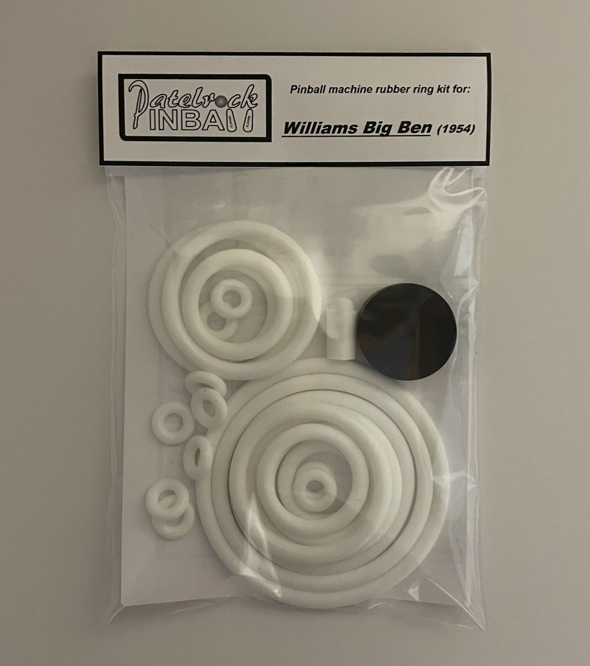 Williams Big Ben (1954) Pinball Machine Rubber Ring Kit