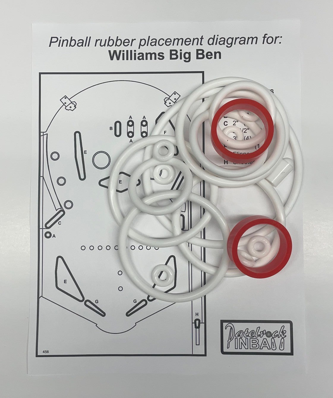 Williams Big Ben Pinball Machine Maintenance Kit