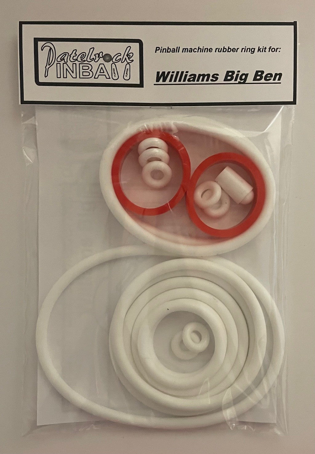 Williams Big Ben (1975) Pinball Machine Rubber Ring Kit