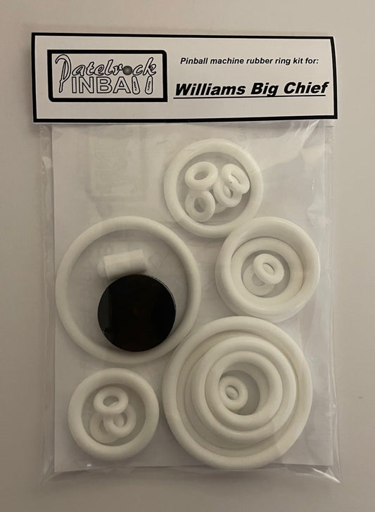 Williams Big Chief Pinball Machine Rubber Ring Kit