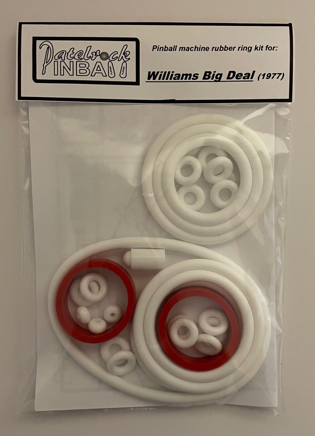 Williams Big Deal (1975) Pinball Machine Rubber Ring Kit