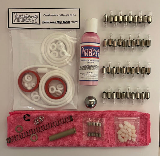Williams Big Deal Pinball Machine Maintenance Kit