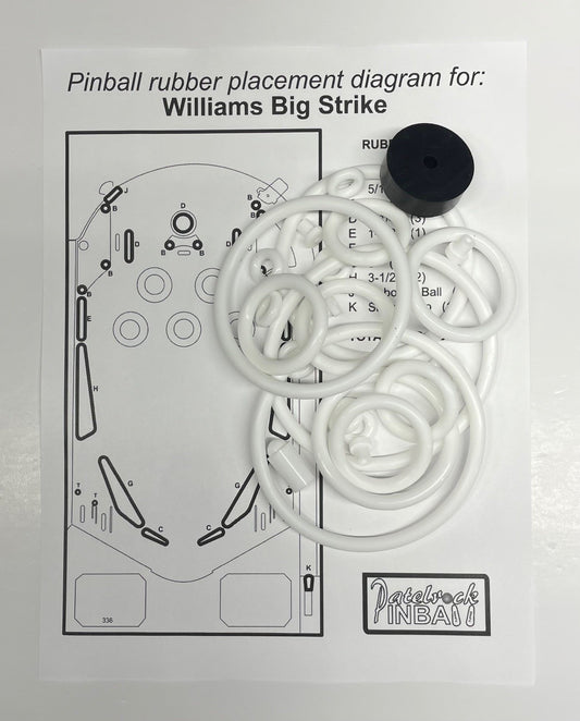 Williams Big Strike Pinball Machine Maintenance Kit