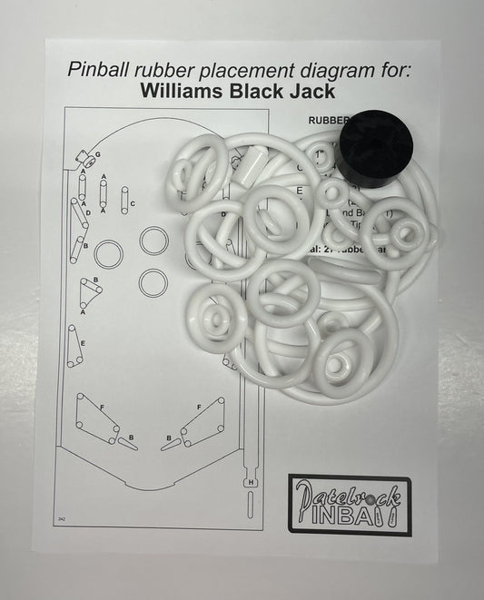 Williams Black Jack Pinball Machine Maintenance Kit