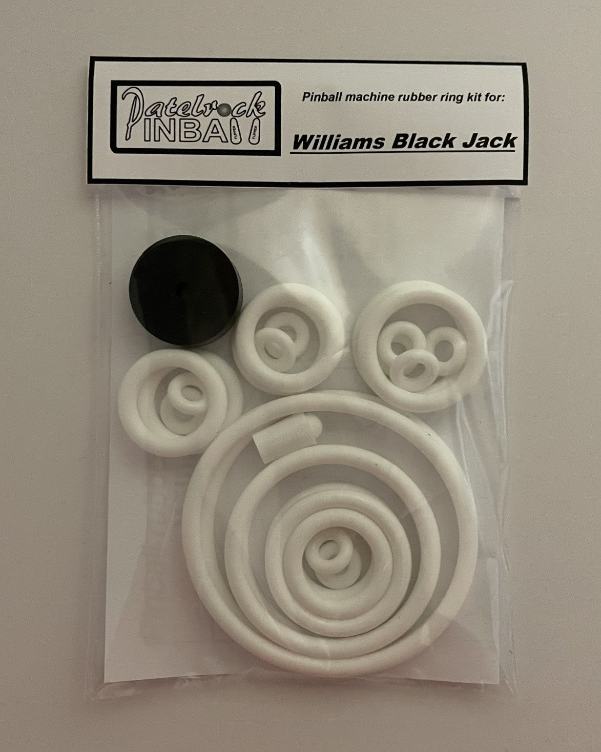 Williams Black Jack Pinball Machine Rubber Ring Kit