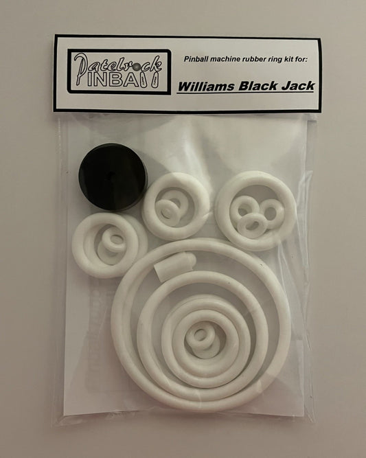 Williams Black Jack Pinball Machine Rubber Ring Kit