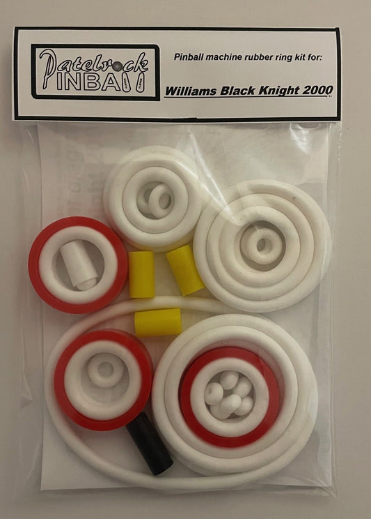 Williams Black Knight 2000 Pinball Machine Rubber Ring Kit