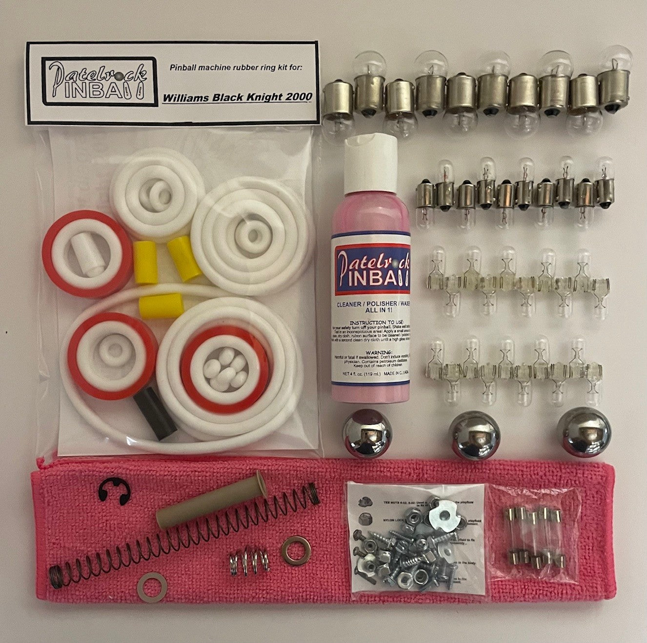 Williams Black Knight 2000 Pinball Machine Maintenance Kit