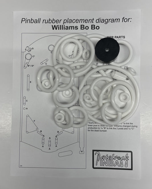 Williams Bo Bo Pinball Machine Maintenance Kit