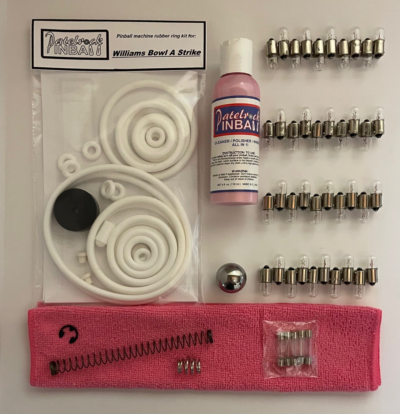 Williams Bowl A Strike Pinball Machine Maintenance Kit