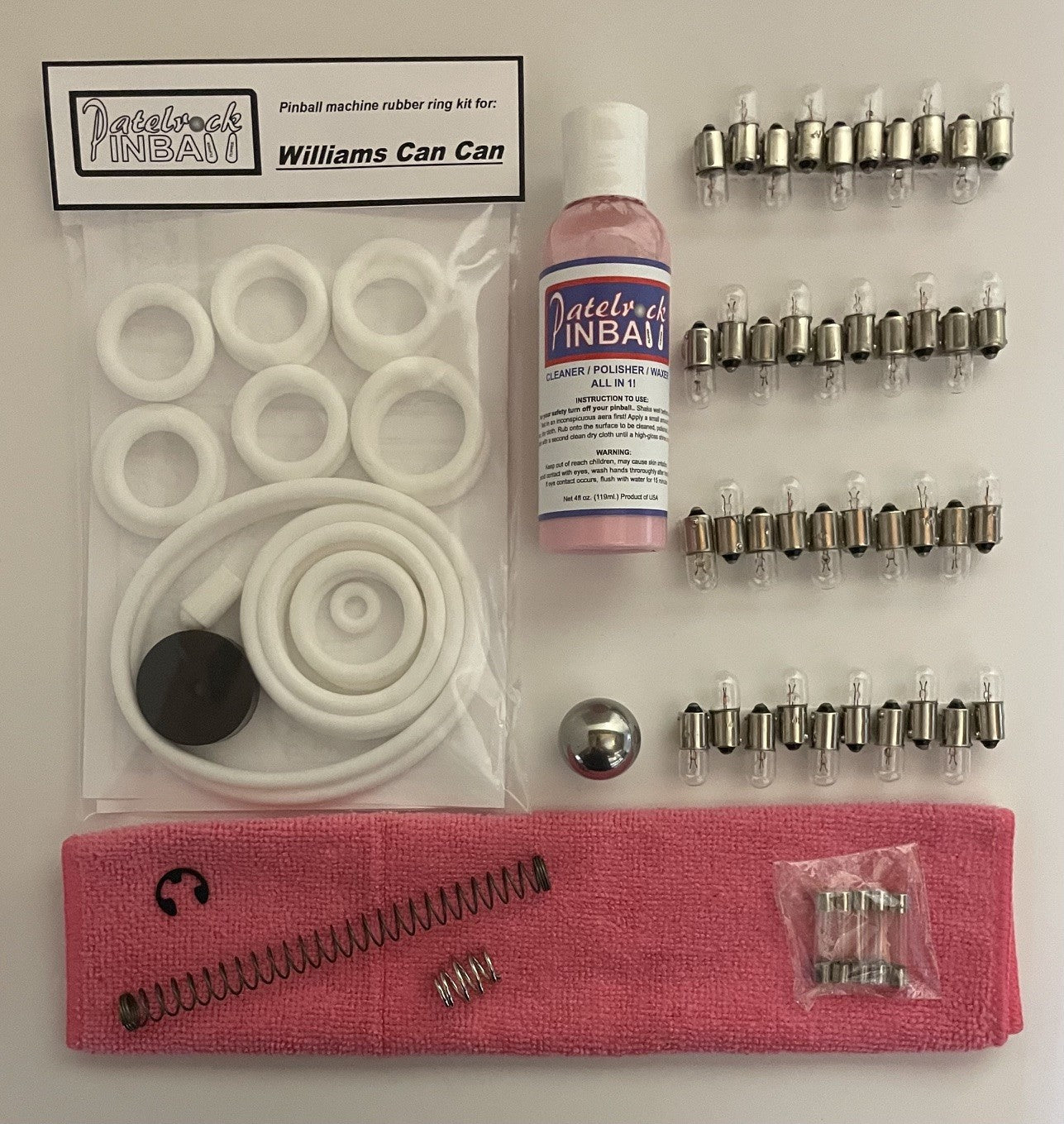 Williams Can Can Pinball Machine Maintenance Kit