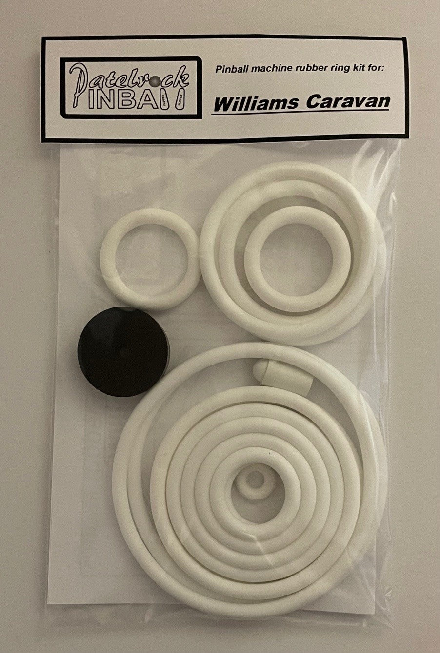 Williams Caravan Pinball Machine Rubber Ring Kit
